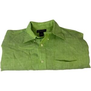 Brooks Brothers Green Casual Button Down Shirt